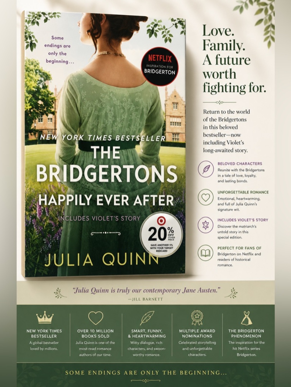 Netflix Bridgerton Happily Ever After- Brand New